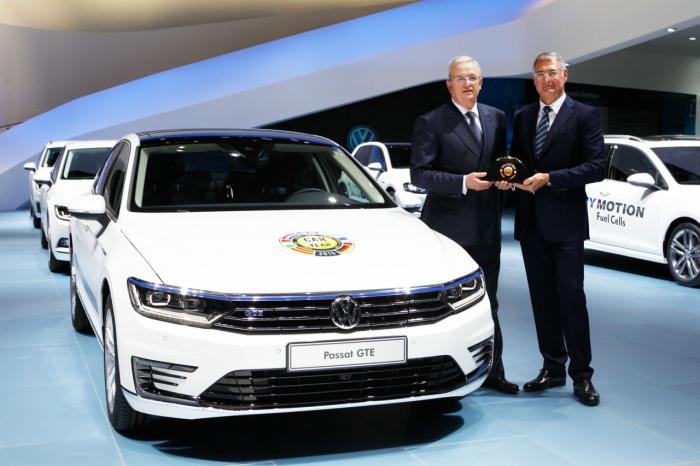 2015 Volkswagen Passat назвали Автомобилем года в Европе.