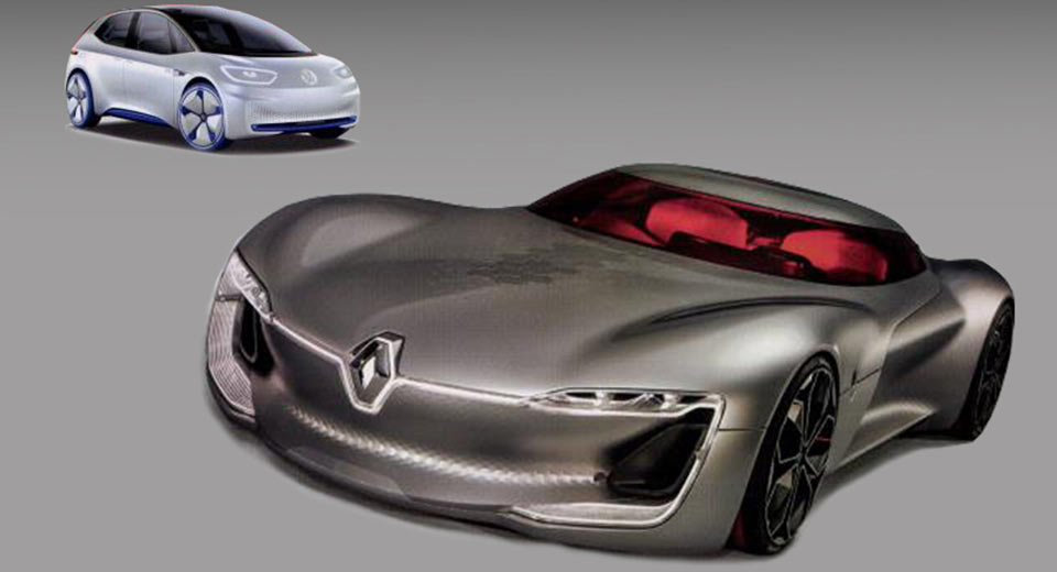 Новые концепты Renault и Volkswagen